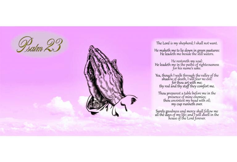 23rd Psalm PHs Pink