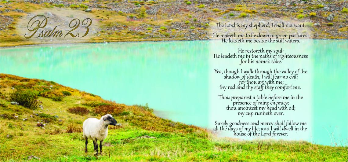 23rd Psalm full color