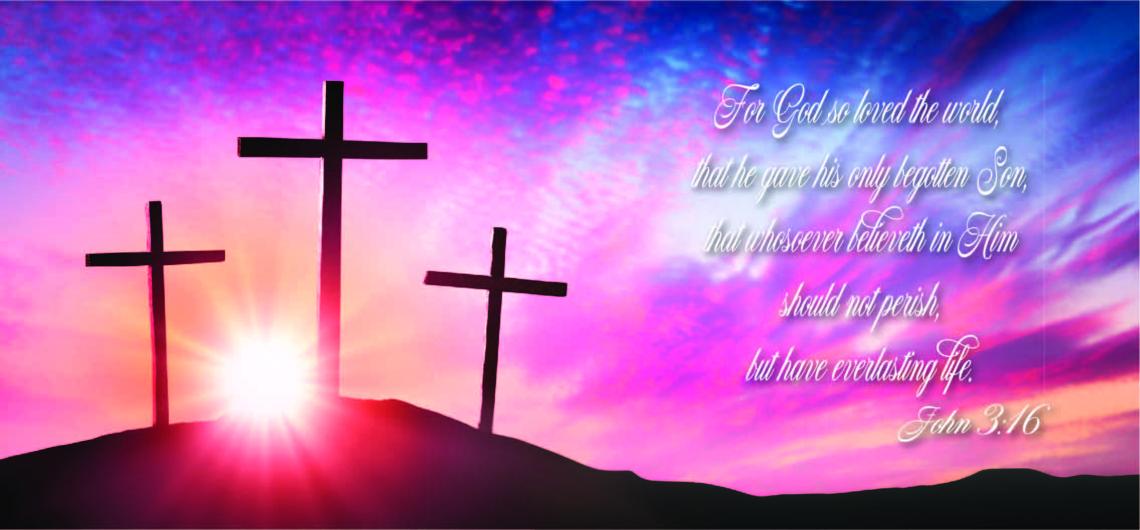 John 3 16 3 crosses