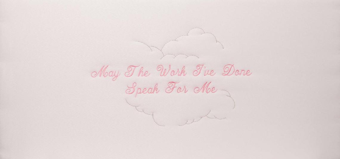 May the Work Ive Done Speak for Me Pink