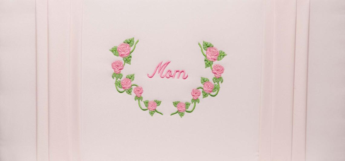 Mom White Pink